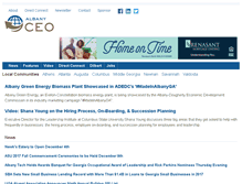 Tablet Screenshot of albanyceo.com